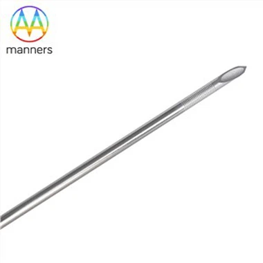 Dauðhreinsað tvöfalt lumen eggjastokkar nál