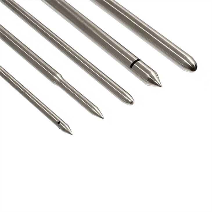 Thermometer Probe Needle Housing With Closed End