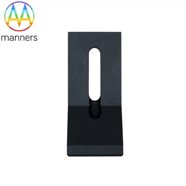 Svartir anodizing CNC machining álhlutar