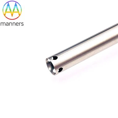 Laparoscopic 5mm sog áveitukerfi Trompet Tegund lokar Cannula