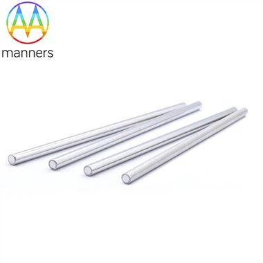 Ryðfrítt stálrör með hringlaga enda