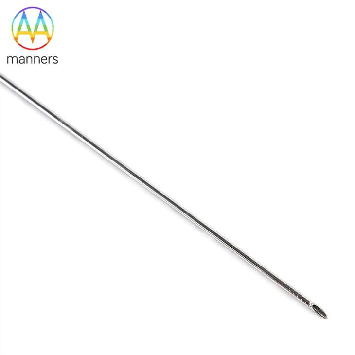 Stainless Steel Double Lumen Needle For Oocytes